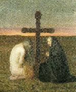 Anna Ancher sorg oil painting